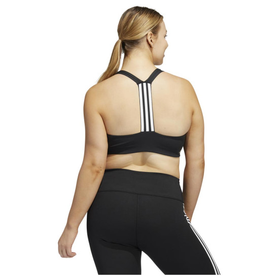 Adidas Γυναικείο μπουστάκι Power Impact Medium-Support (Plus Size)